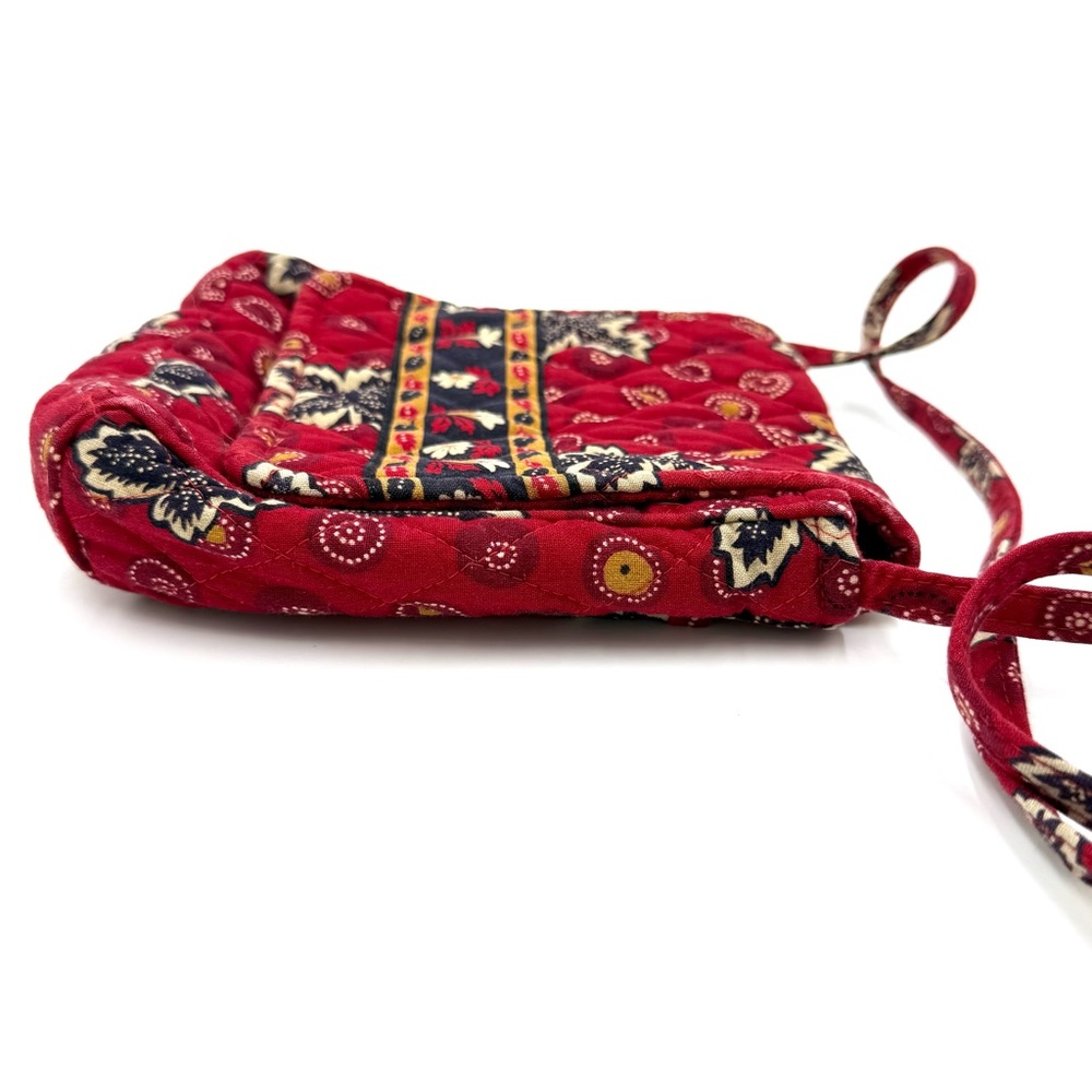 Vera Bradley Retired Red Coin Mini Hipster Crossbody Bag (BVB0001) - Picture 5 of 10